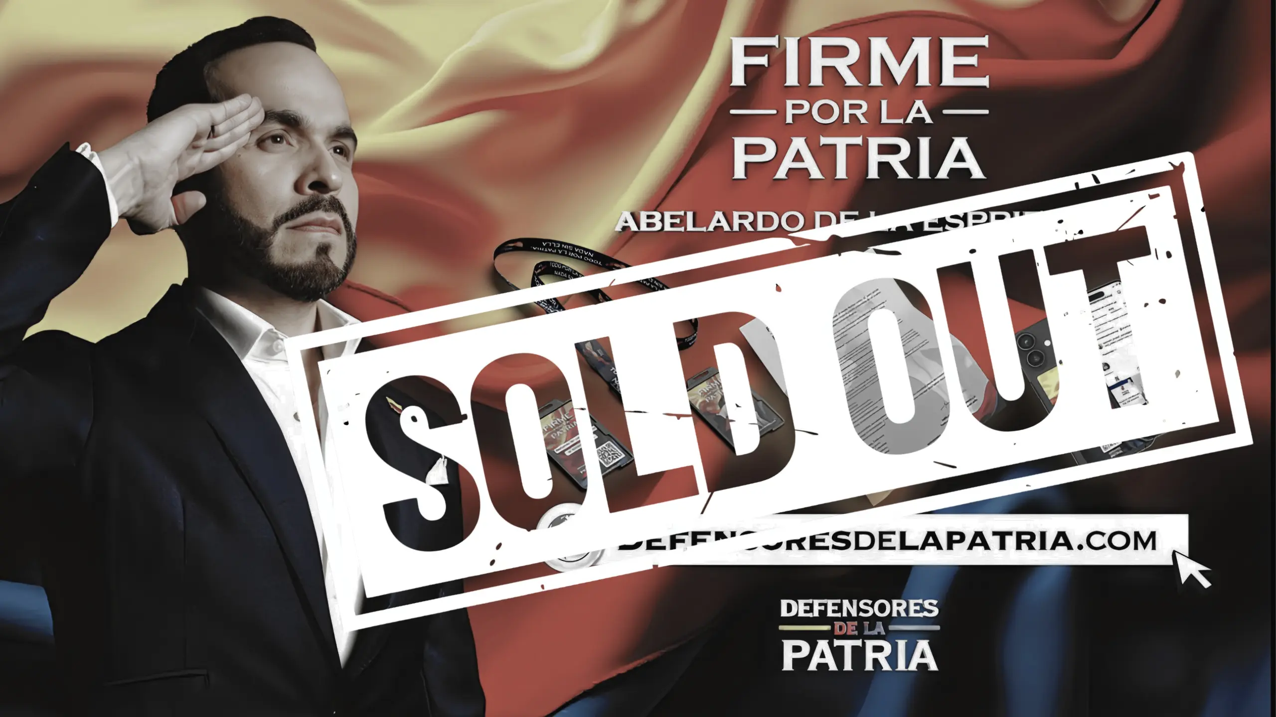 Sold Out firma ahora por la patria